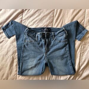 Hollister Blue Skinny Jeans Classic Denim
